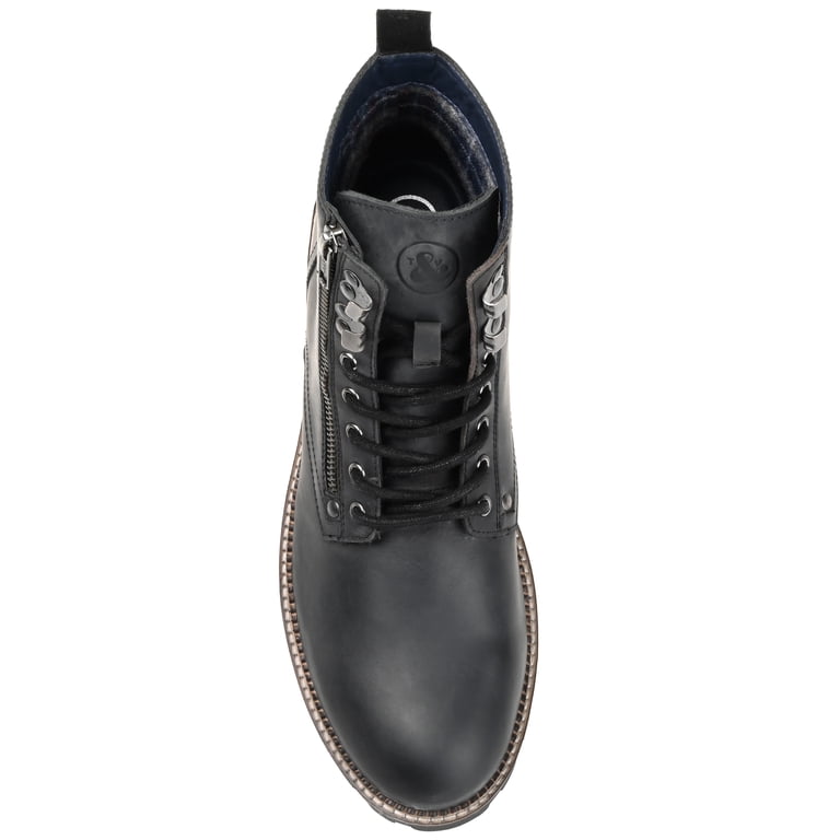 JONAS By Thomas & Vine Thomas & Vine Mens Jonas Boot Black Leather size 13 style  main image 2