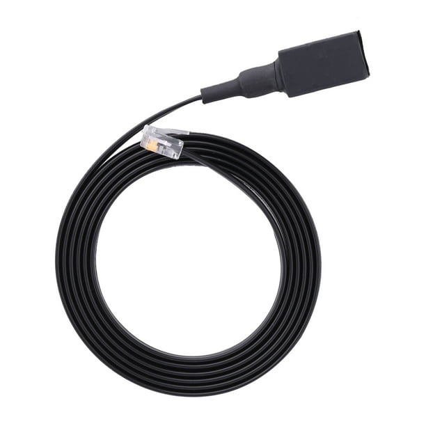 Cable de Extensión de Micrófono de Mano, Cable Extraible de 6 Pines de 1,5 M Para Radio Walkie Talkie ft 7800R, FT 8800R, FT 7900R, FT 8900R