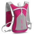 thumbnail image 1 of Mochila Para Acampar Mochila de camping, bolsa de senderismo ligera de nailon para viajes de oficina (rosa roja) Ehuebsd Para Estrenar, 1 of 9