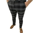 thumbnail image 2 of Pantalones largos de verano para hombre, pierna recta, para uso diario, finos, informales, de negocios, de rayón, 2 of 5