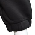 thumbnail image 5 of Fila Women Size Large, Jogger Fleece Drawstring Sweatpants, Black, 5 of 5