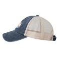 thumbnail image 3 of Paraguay National Football Team Cowboy Mesh Baseball Cap Navy Blue One Size, 3 of 5