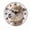 FFclock021, variant on ZXCXRQFa Wooden Clocks Cute Birds And Flowers Pattern Silent Wall Clock for Bathroom Indoor Decoration No Ticking 10 Inch Round Small Clock for Hospital Classroom Home Living Room