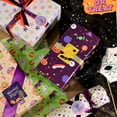 thumbnail image 4 of ( 4.11 Other Wrapping Patterns Feet)Single Sided Paper Classic 70cmX50cm And Halloween1PCs Halloween Home DIY, 4 of 8