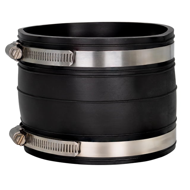 Fontanería Fernco P1060-44 con acoplamiento flexible de PVC de 4 pulgadas