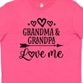thumbnail image 4 of Inktastic Grandma Grandpa Love Me Arrow Youth T-Shirt, 4 of 5