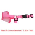 thumbnail image 3 of PEACNNG Dog Muzzle Anti-Bite Muzzle for Small Dog Breathable Pet Muzzle Pink, 3 of 7