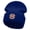 Royal, variant on Pawn Chess Piece Embroidered 12 Inch Long Knitted Beanie - Black OSFM
