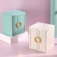 thumbnail image 4 of Coofit Jewelry Storage Box Door Design 5-layer Jewelry Case Jewelry Container for Women, 4 of 10