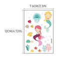 thumbnail image 3 of destyer 10 Sheets Cartoon Tattoos Stickers Printed Girls Ski Decal Adorable Temporary Sticker Body Ornament Dressing Decor Set, 3 of 9
