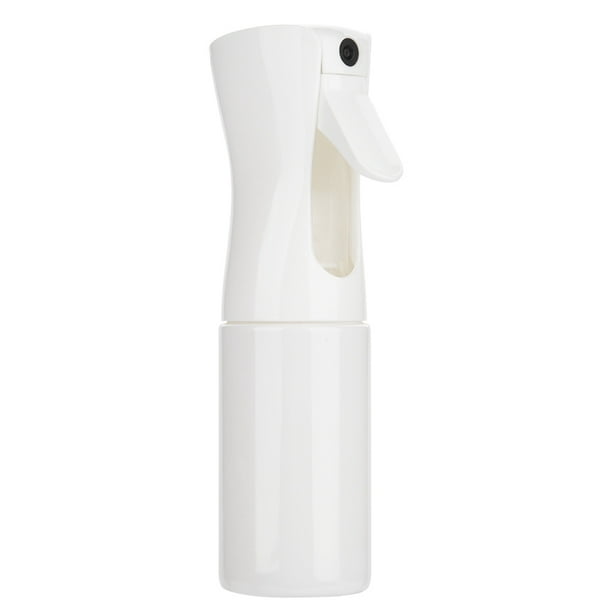 Botella de Spray Peluquería Plástico de Rociar Agua para Peluquería Salón Presión de Mano rociador de Agua Botella de Aerosol para la peluquería Fina Niebla Botella de Agua pulverizada (Blanco(L)) Fugacal No se aplica