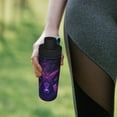 thumbnail image 6 of Pofeuu Purple Starry Sky Antelope Print 18oz Sports Insulated Kettle Stainless Steel Vacuum Water Bottle Leakproof Sport Flask, 6 of 7