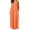 Orange, variant on Chouyatou Women's Summer Backless Tied Spaghetti Straps Casual Loose Cutout Maxi Dress with Pockets