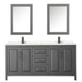 thumbnail image 6 of Wyndham Collection Wcv252572d-Vca-Med Daria 72" Free Standing Double Basin Vanity Set -, 6 of 7