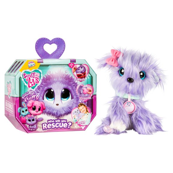 Little Live Pets Scruff-a-Luvs™ Plush Mystery Rescue Pet, Lilac