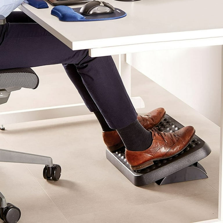 Adjustable Under Desk Footrest,Ergonomic Foot Stool for Under Desk