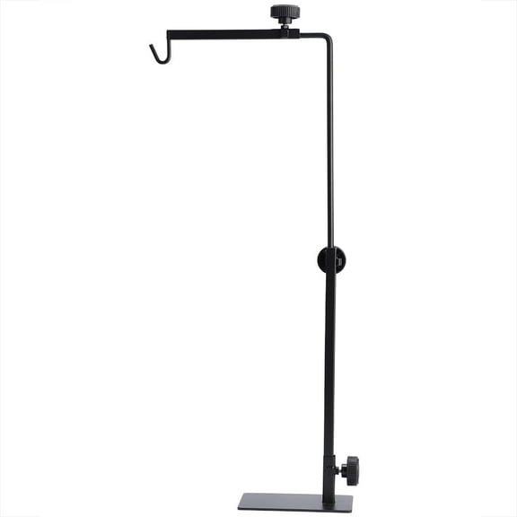 Reptile Light Stand, Landing Lamp Stand, Metal Lamp Support, Adju-stable Landing Light Lamp Stand Bracket for Pet Reptiles Tortoise Centipede Spider for Reptile Glass Terrarium Heating Light