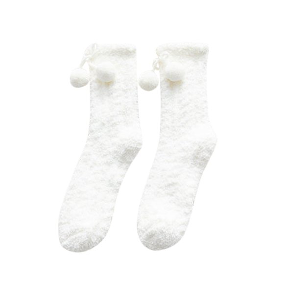 Fimkaul Women's Tights Stockings Socks Winter Warm Fuzzy Slipper Soft Fuzzy Sleeping Fuzzy Slipper Womens Socks