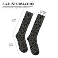 thumbnail image 2 of Compression Socks for Women and Men - halloween spooky pumpkins Compression Socks Circulation for Workout, 2 of 8