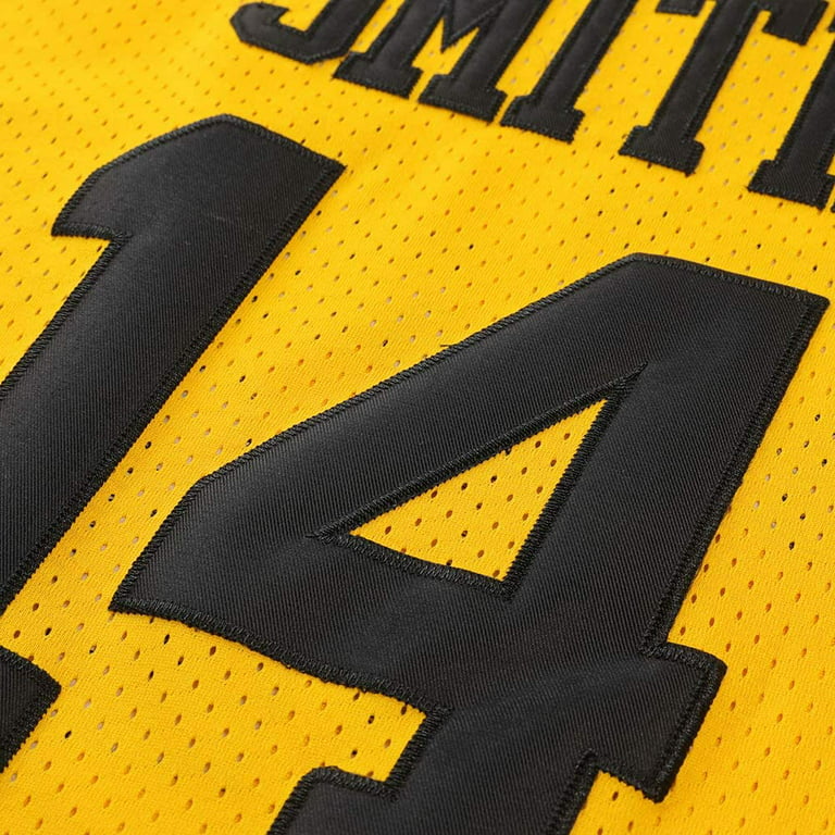Version of Will Smith 14th Black, Yellow and Green Basketball Suit