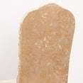 thumbnail image 6 of BalsaCircle Beige Fitted Spandex Crushed Velvet Stretchable Banquet Chair Cover Party Events Home, 6 of 8