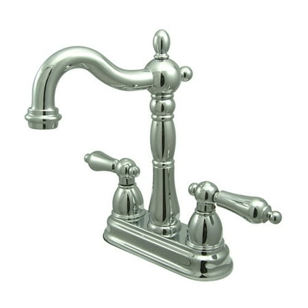 UPC 663370023231 product image for Kingston Brass KB149. AL Heritage Centerset Bar Faucet with Metal Lever Handles | upcitemdb.com