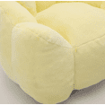 thumbnail image 4 of Adult Lotus Compression Bean Bag Sofa with Pull Ring, Faux Fur Lounge Chair, High-Density Foam, No Assembly Required, Anti-Fouling & Non-Slip Base for Living Room Bedroom  RLB, 4 of 5