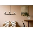 thumbnail image 3 of 52691BK Kichler Lighting Alvaro - 8 Light Chandelier-23.25 Inches Tall and 50 Inches Wide-Black Finish, 3 of 6