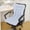 Blue, variant on Ergonomic Chair Cushion with Attached Backrest and Lumbar Support, Thickened Foam Seat Pad for Office Desk and Dormitory Use, 35x70cm, 1-Pack