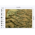 thumbnail image 2 of ABPHOTO Polyester 7x5ft Dinosaur Fossils Backdrop Jurassic Period Cartoon Dreamy Photography Background for Boys Kids Happy Birthday Party Photo Studio Props, 2 of 3