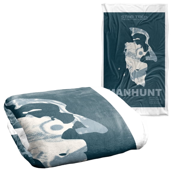 Star Trek The Next Generation Season 2 Episode 19 Silky Touch Super Soft Throw Blanket 36" x 58"