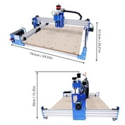 CNC 4040 Router Machine, GRBL Control 3 Axis PRO Milling Engraver USB Mini DIY Engraving Machine Kit for Plastic Wood Carving