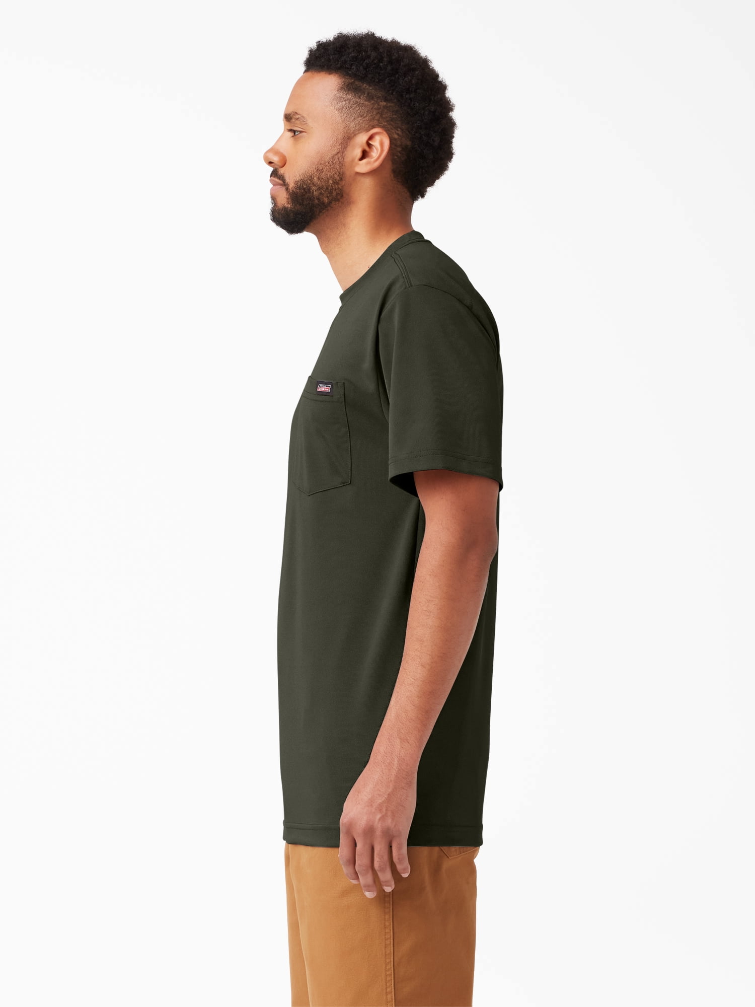 Genuine Dickies Men's Regular Fit Short Sleeve Performance Pocket T-Shirt