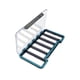 thumbnail image 3 of Estuche impermeable para moscas, para lubina, trucha, equipo de pesca con mosca seca. 6 rejillas, 3 of 9