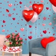 thumbnail image 5 of JeashCHAT Valentine's Day Wall Decals Removable Wall Stickers Peel and Stick Wall Decor for Bedroom Living Room Valentine's Day Decorations, 5 of 6
