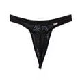 thumbnail image 2 of GHSOHS Mens Underwear Plus Size Men's Sexy Underwear Trendy Multipacks Men's Briefs Triangle Underwear Mesh Low Waist Sexy Breathable Thin G String Underpants Cotton Thongs Bikinis Men's Underwea,L, 2 of 4