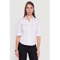 thumbnail image 2 of Women's Collared Button Front Shirt, 2 of 5