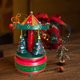 thumbnail image 5 of Adornos navideños, regalos navideños, carrusel navideño, caja de música, adorno musical giratorio, decoración navideña para el hogar, regalo festivo para familiares y amigos, cajas de música de plásti, 5 of 6