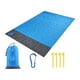 thumbnail image 3 of Manta de picnic, manta de playa, tapete duradero para exteriores, impermeable, plegable, para acampar Azul 200cmx210cm, 3 of 9