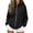 Black #168, variant on Zip Up Hoodie Women Long Sleeve Fall Winter Oversized Sweatshirts Zipper Oversized Cute Jackets with Pockets