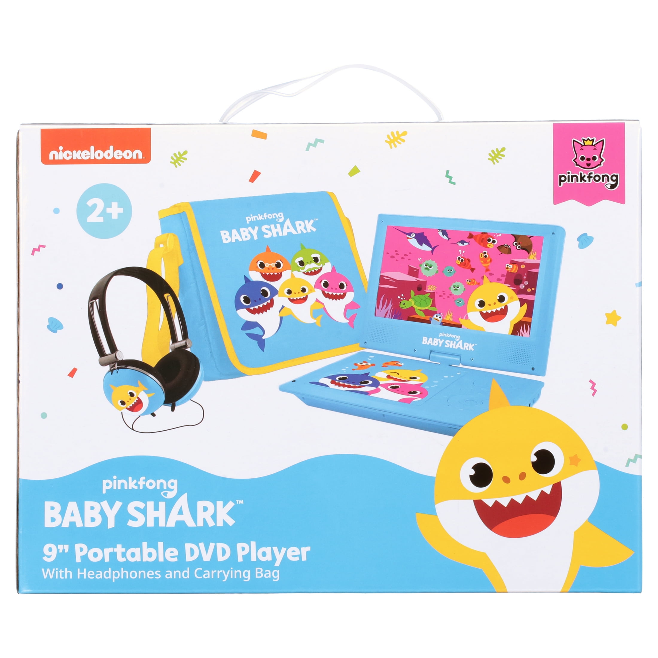 Pinkfong Baby Shark BSDVD902 9 - Inch Portable DVD Player