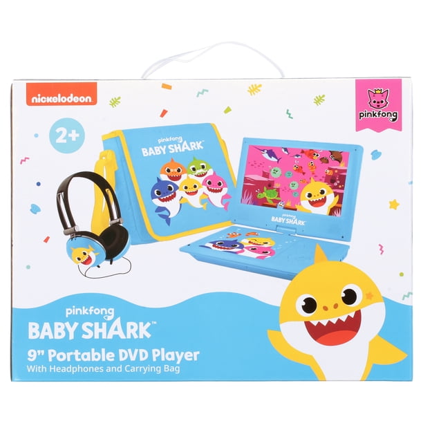 Pinkfong Baby Shark BSDVD902 9 - Inch Portable DVD Player with