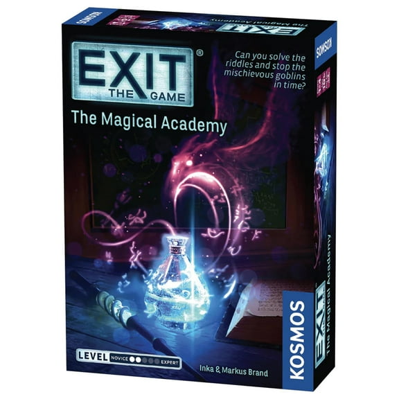 EXIT: The Game - The Magical Academy | Escape Room |Co-op Games | 1  Players | Brainteasers | Wizards | Ages 10 