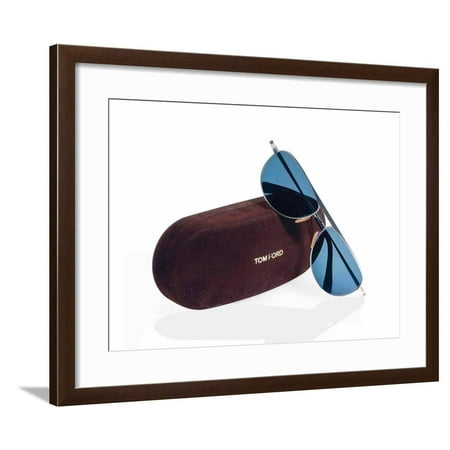 Pair of Tom Ford Sunglasses, Worn by Daniel Craig as James Bond in the Film 'Quantum of Solace' Framed Print Wall Art