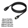 thumbnail image 3 of 50cm-5m DIN male to female cable 3-pin signal transmission cable compatible with TV, player adapter cable, 3 of 5