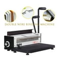 thumbnail image 2 of 34 Holes Double Wire-O Punching Binding Machine A3A4 For Books Puncher Binder, For Office, School,Business ,Easy to Use, 2 of 6