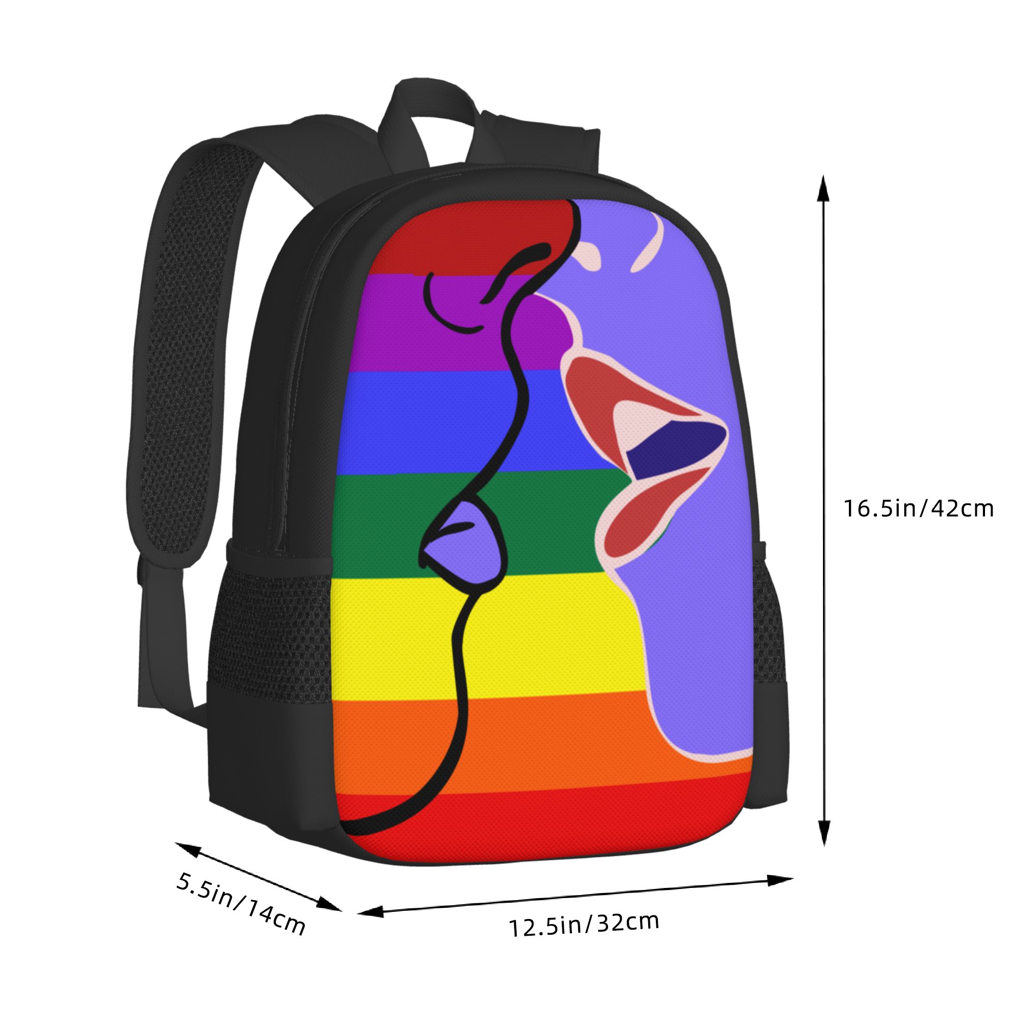 新品　レスポートサック　BACKPACK 　WATERCOLOR GARDEN Amazon.com: GAIGEO Watercolor Purple Floral Lady Backpack