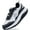 Black/White, variant on Women's Arch-support Walking Shoes, Wide-shaped Orthopedic Sports Casual Tennis Shoes, Suitable for Plantar Fasciitis,US5.5-11