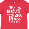 thumbnail image 4 of Inktastic Spring Break the Beach is My Happy Place Boys or Girls Toddler T-Shirt, 4 of 5