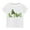 White, variant on Wavsuf Kids T-Shirts Boy and Girl Summer Printed Casual St.Patrick's Day Red Shirts Size 5 Years